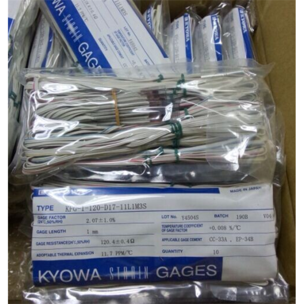 日本KYOWA共和配件耗材應(yīng)變片KFGS-2-350-D17-16 L30C2R