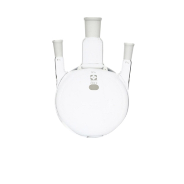 日本SIBATA柴田科學(xué)滑動(dòng)三口圓底培養(yǎng)瓶 005360-15100