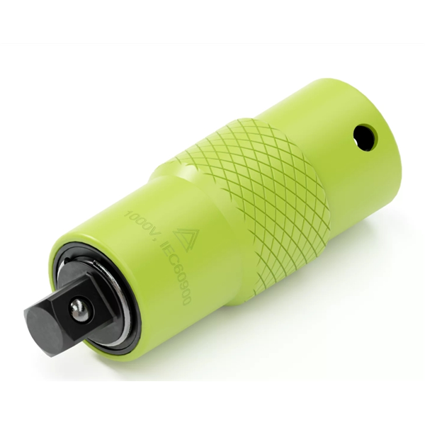 瑞典AtlasCopco阿特拉斯.科普柯帶旋轉(zhuǎn)保護套轉(zhuǎn)接桿QCAdp-HEXE1/4-L102,4-SQ3/8-R-I 4027106215