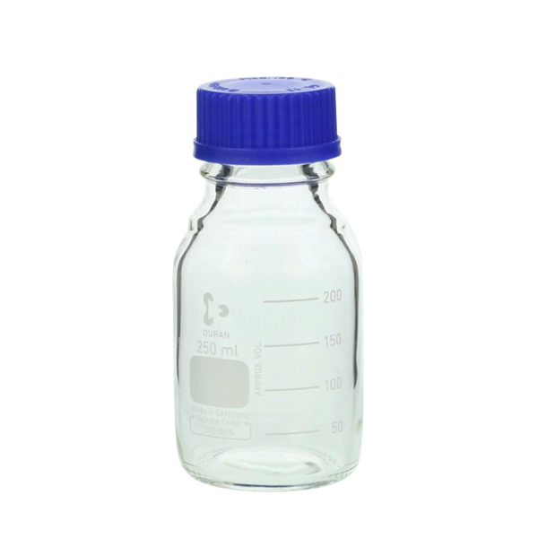 日本SIBATA柴田科學耐熱螺口瓶帶藍蓋017200-3500