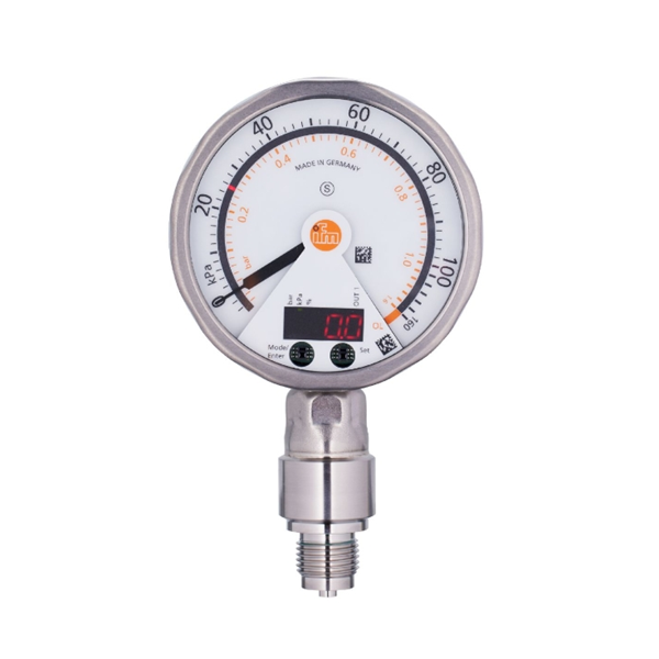 德國IFM易福門帶模擬顯示屏的齊平式壓力傳感器PG2436 PG-2,5-REB12-MFRKG/US/ /P