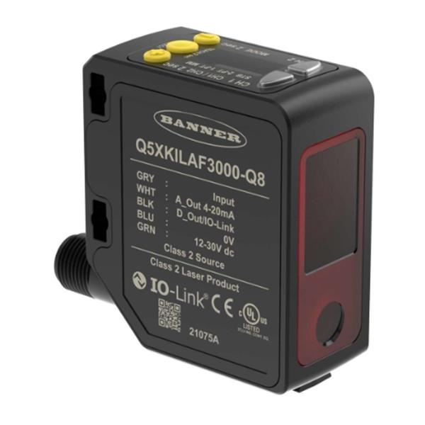 BANNER邦納美國Q5X 系列光電傳感器Q5XKLAF2000-Q8