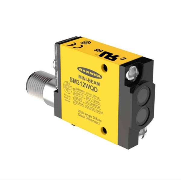 BANNER邦納美國MINI-BEAM系列光電傳感器 SM2A312LV W/30