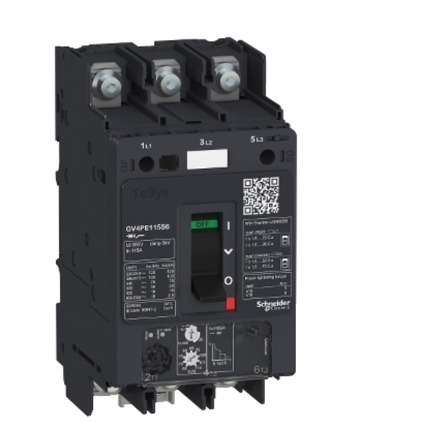 SCHNEIDER施耐德電動機斷路器GV4P115S