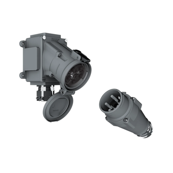 法國(guó)Marechal高溫插頭和插座125A– 440V–IP44–IK09金屬