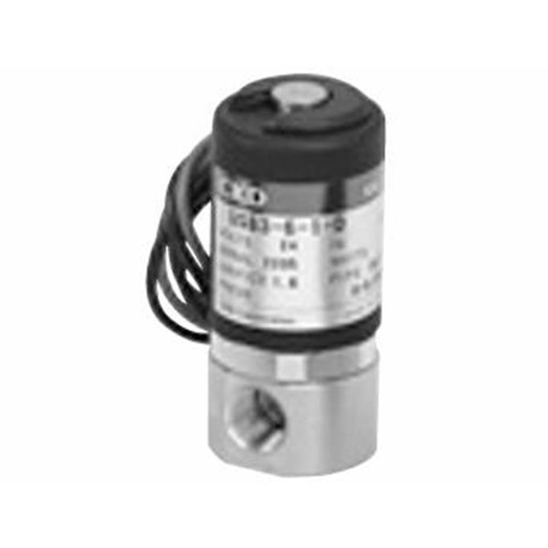 CKD喜開理多種流體小型直動(dòng)式2通電磁閥USB3-6-3-V-DC24V