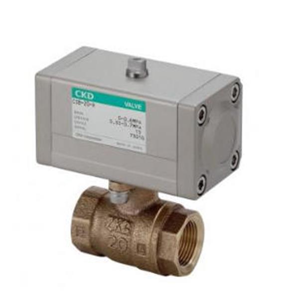 CKD喜開理蒸氣用氣控式球閥2通閥（緊湊型旋轉(zhuǎn)閥)CSB-R2-40-W