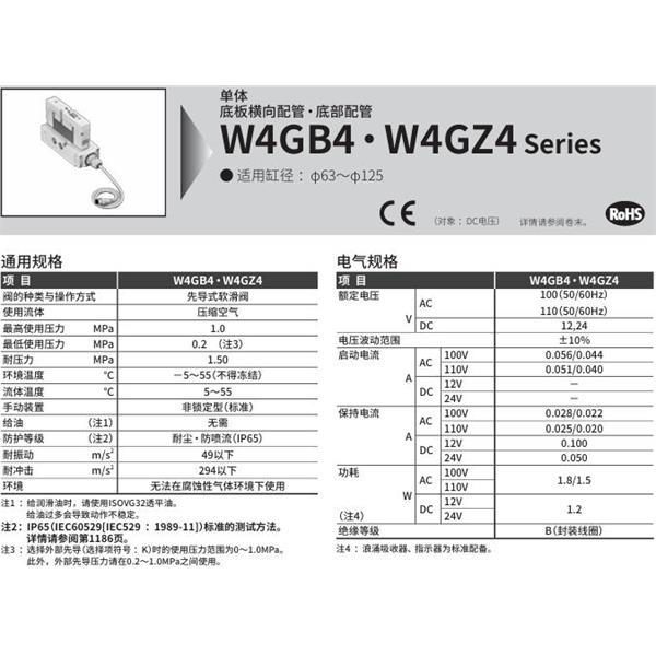 CKD喜開理插入式集成閥W4GB430-R1M-6-3